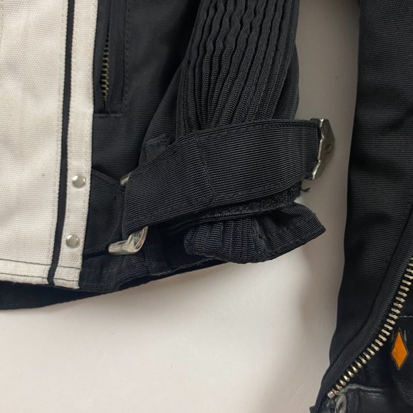 Power Trip Chris Carr Armored Motorcycle Jacket Men's Small Black - Picture 5 of 16